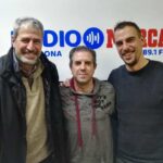 Manolo Márquez i Jordi López avui a la tertúlia del Catalunya Futbol