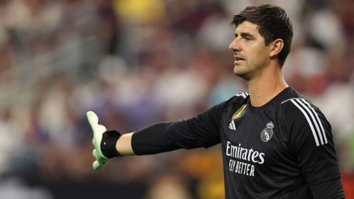 Courtois se rompe el ligamento cruzado anterior de la rodilla izquierda