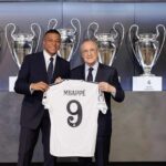 Florentino Pérez a Mbappé: "Has hecho un esfuerzo por venir que muchos ni se imaginan"