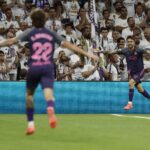 Pol Lozano, fue autocritico con el equipo tras el partido en el Bernabeu