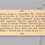 Con este anuncio, enpezo la historia del Barcelona