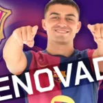 El Barça hace ofocial la renovación de Pedri